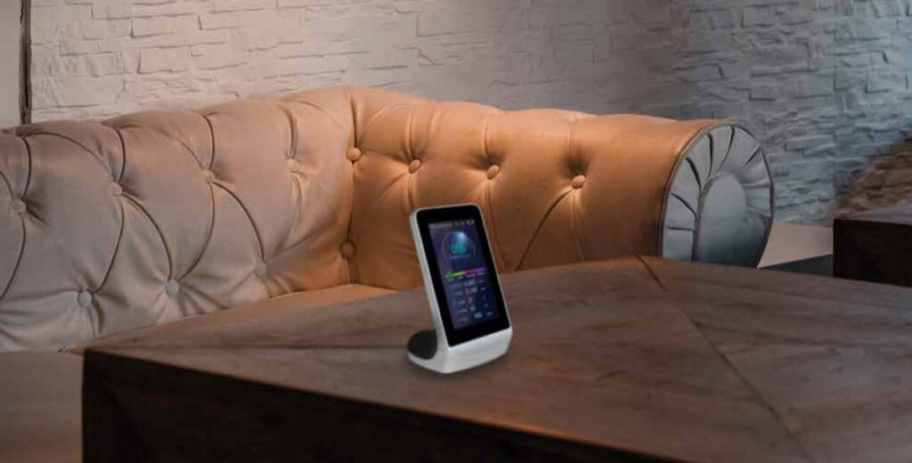Example of an air quality meter from Star Holding.